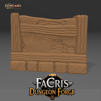 Kit Muri in Legno: Taverne, Miniere e Barricate