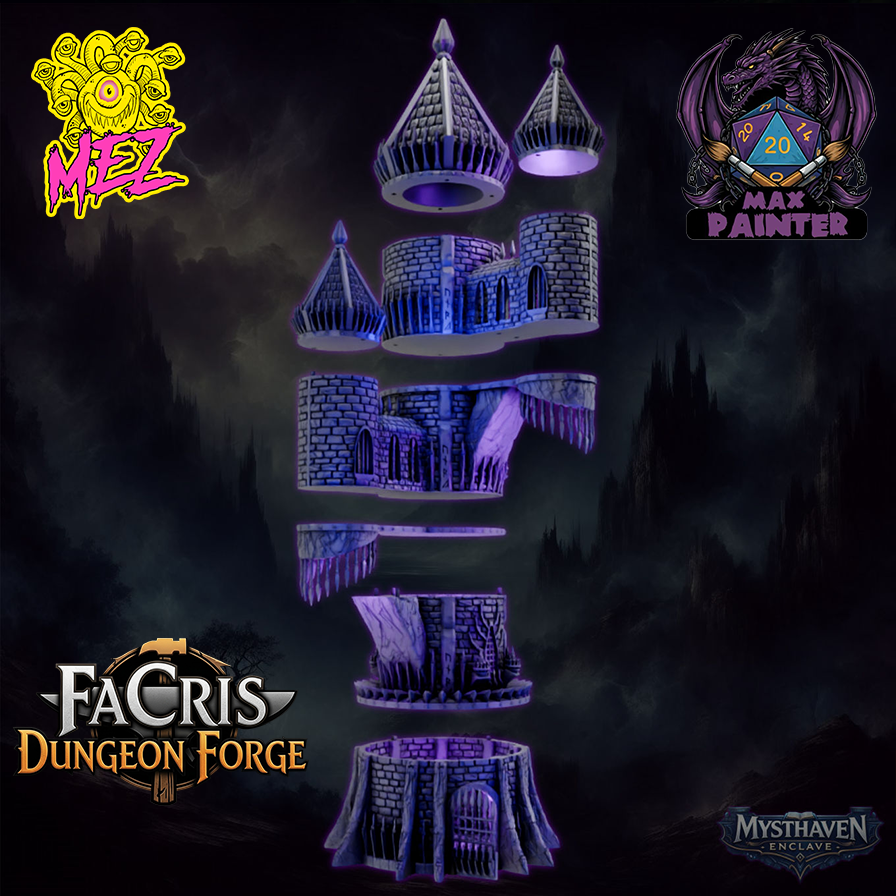 Torre dello Stregone "Mysthaven" – Fortezza Arcana Modulare