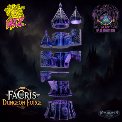 Torre dello Stregone "Mysthaven" – Fortezza Arcana Modulare