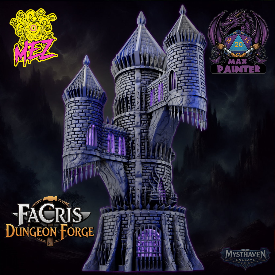 Torre dello Stregone "Mysthaven" – Fortezza Arcana Modulare